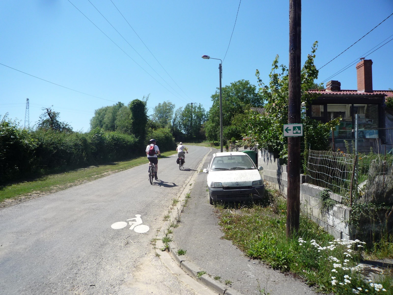 Route à Villers-Pol